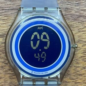 Swatch Skin Beat Digital Watch